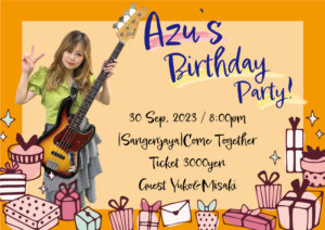 AZU's birthday party